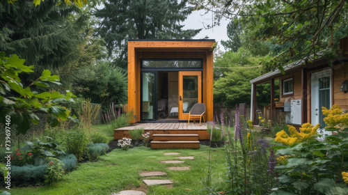 Looking for a tiny sanctuary that you can call home Look no further than this micro house featuring smart spacesaving techniques and a focus on sustainable living. Its the © Justlight