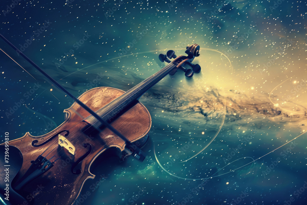 Symphonic compositions of the celestial ballet in the night sky