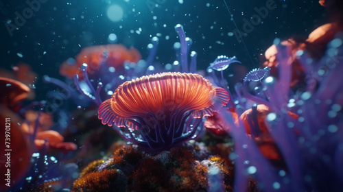 red sea anemone