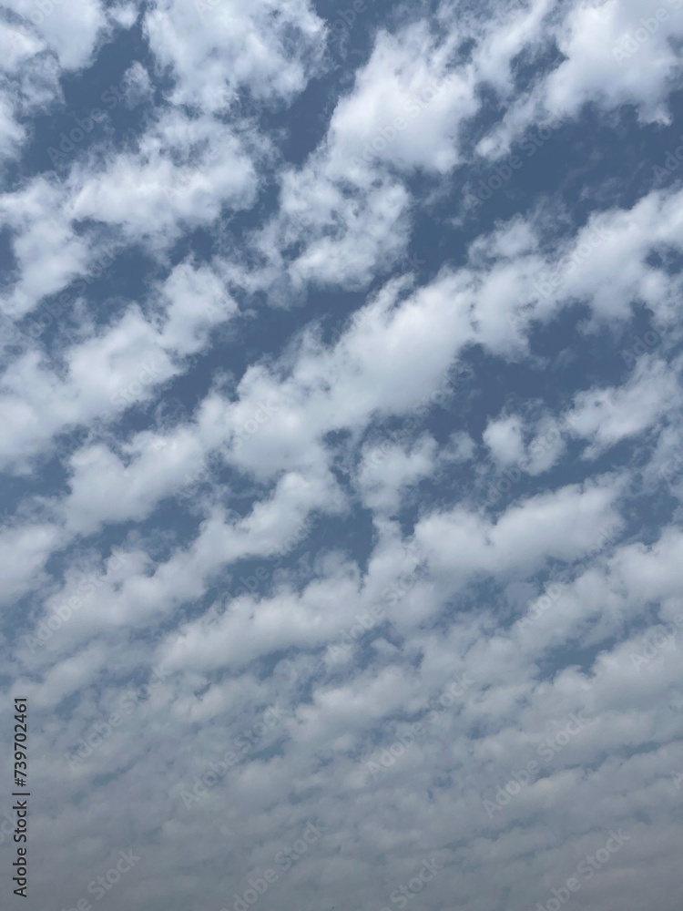 Obraz premium blue sky with clouds