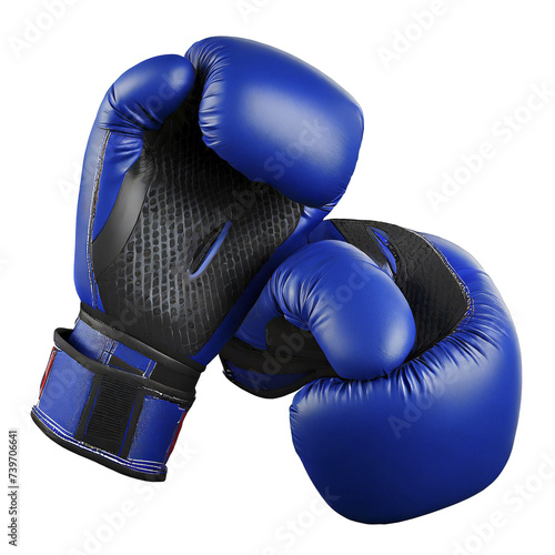 boxing gloves isolated on transparent background