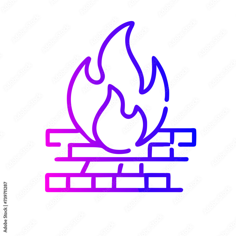 Fire Icon Vector: Symbolizing Heat, Energy, and Passion Fire Icon Vector: Symbolizing Heat, Energy, and Passion