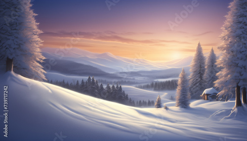 Winter Twilight Serenity © liamalexcolman
