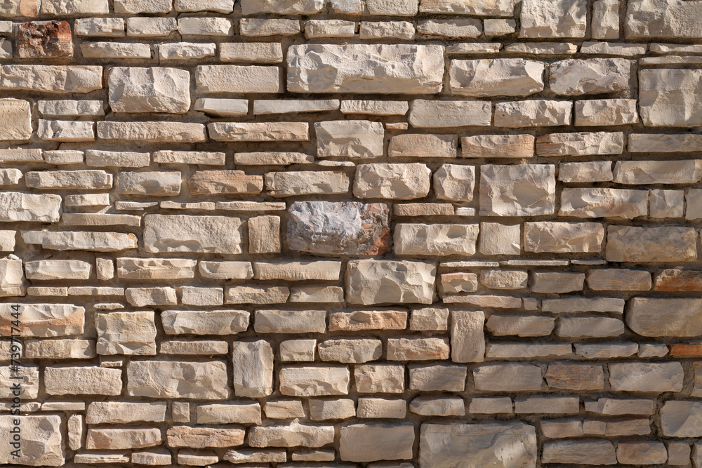 Obraz premium Muro di petra - Texturte