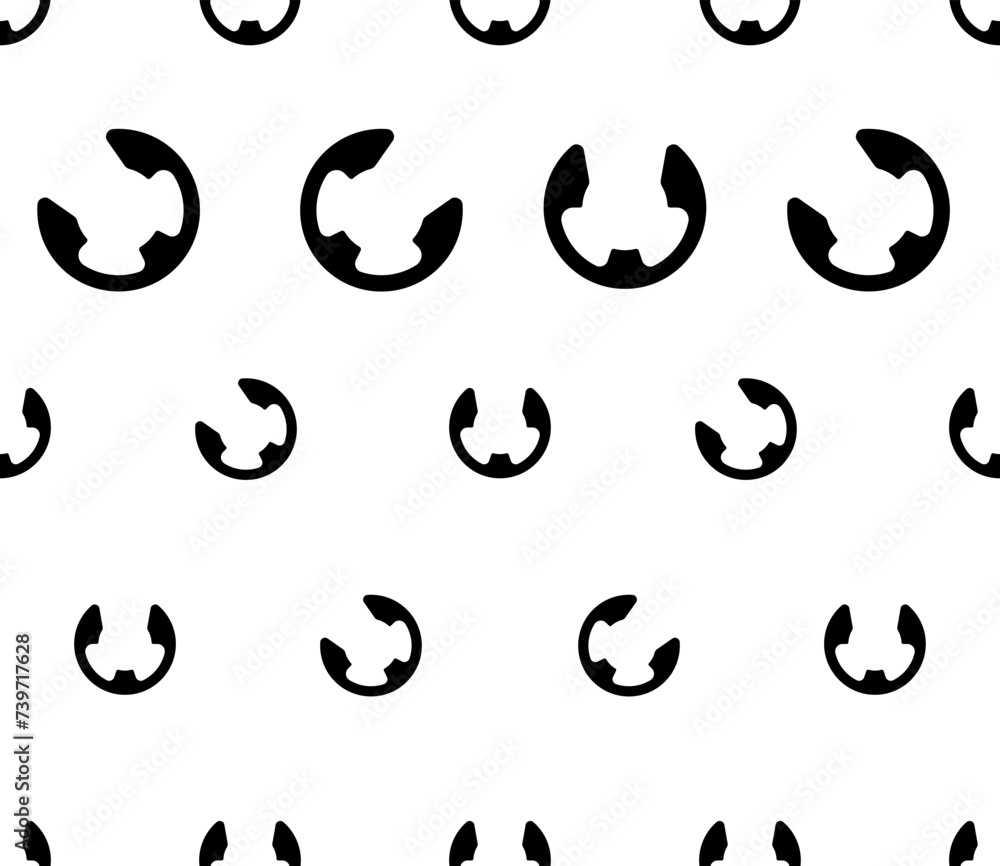 Circlip Icon Seamless Pattern Y_2402002 Circlip Icon Seamless Pattern Y_2402002