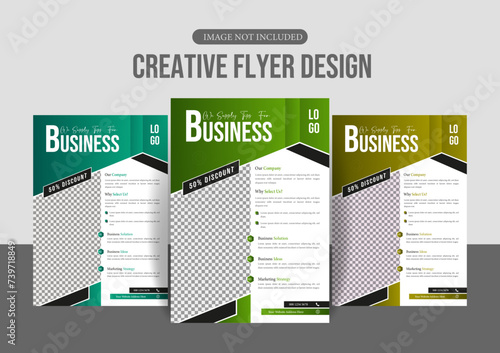 Professional Corporate Flyer design in A4 size 