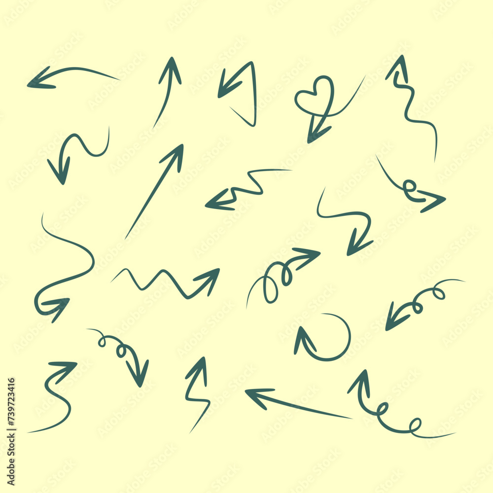 Hand Drawn Arrow Hand Drawn Arrow