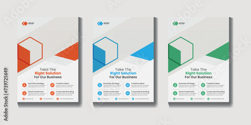 modern design template for infographics flyer leaflets, and business promotion