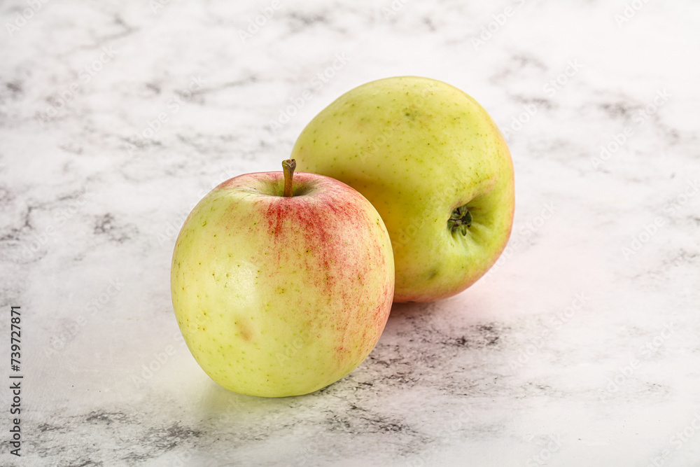 Sweet juicy ripe organic apples Sweet juicy ripe organic apples