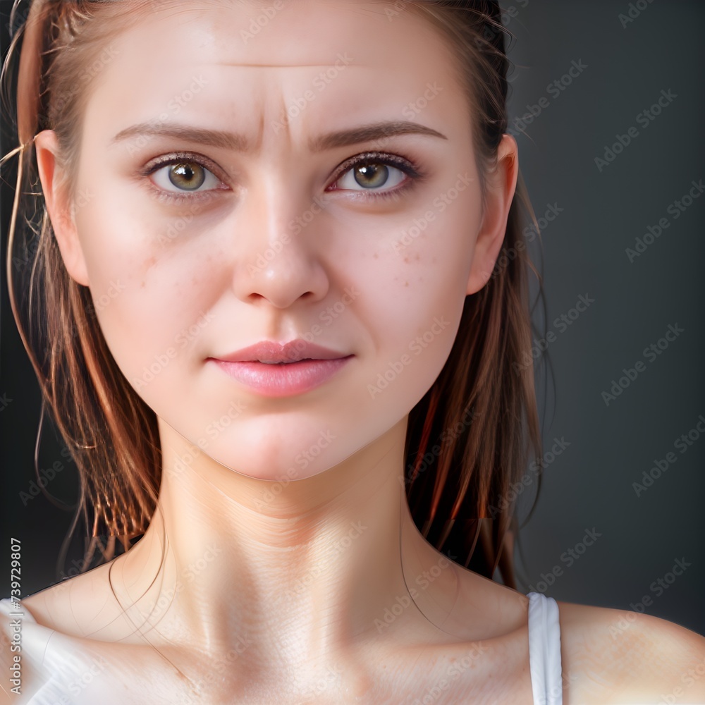 Fototapeta premium a young lady