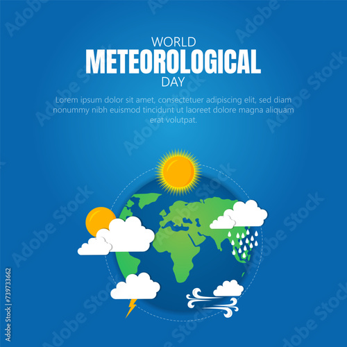 World Meteorological Day is an annual event on March 23rd that commemorates the establishment of the World Meteorological Organization (WMO).