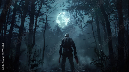 ジェイソンボーヒーズと不気味な雰囲気