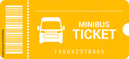 Travel transport tickets with barcode on white background. Bus ticket in flat design with barcode. Pass card for transport. Transport pictogram. Vector illustration EPS 10.