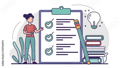 An illustration of lesson plan 