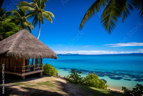 Unspoilt Natural Beauty of Fiji: A Paradise of Tranquility, Traditional Architecture and Exotic Landscape