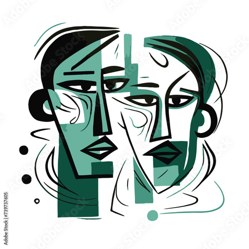 Symphony of Feminine Grace: Exquisite Hand-Drawn Portraits Celebrating the Beauty of Women
