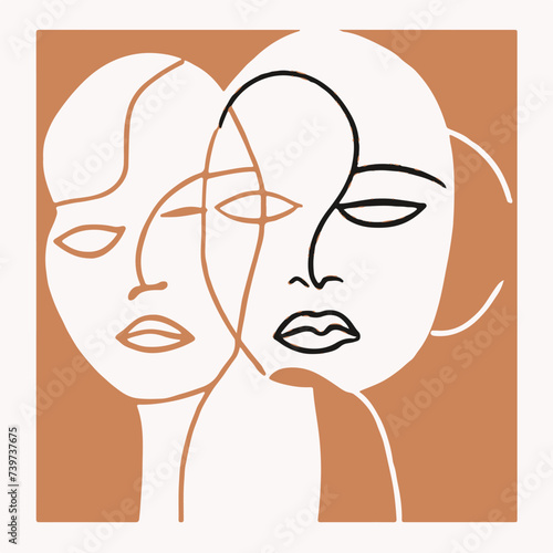 Symphony of Feminine Grace: Exquisite Hand-Drawn Portraits Celebrating the Beauty of Women
