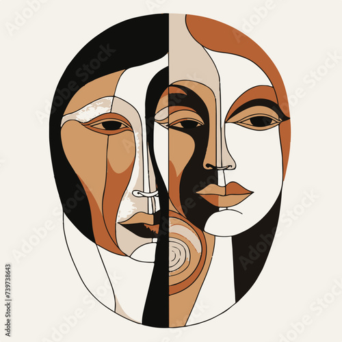 Symphony of Feminine Grace: Exquisite Hand-Drawn Portraits Celebrating the Beauty of Women