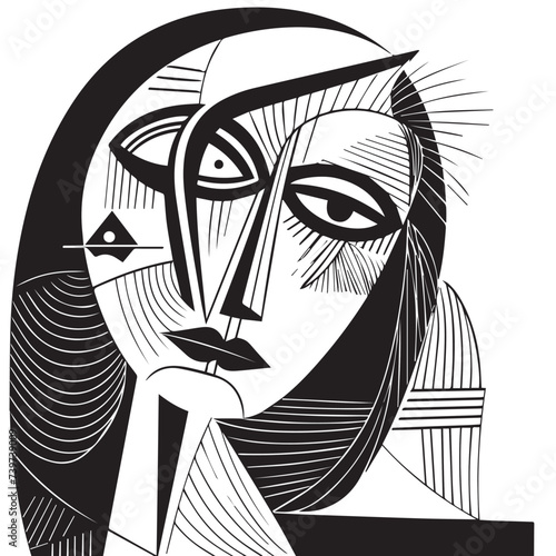 Symphony of Feminine Grace: Exquisite Hand-Drawn Portraits Celebrating the Beauty of Women