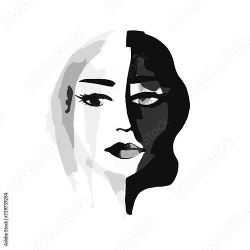 Symphony of Feminine Grace: Exquisite Hand-Drawn Portraits Celebrating the Beauty of Women