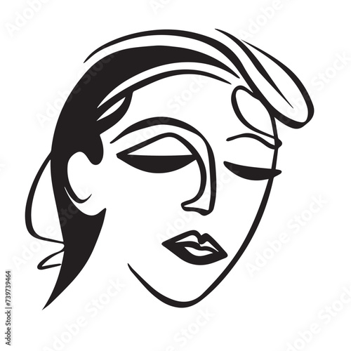 Symphony of Feminine Grace: Exquisite Hand-Drawn Portraits Celebrating the Beauty of Women