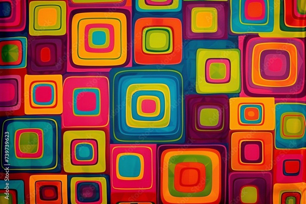 Colorful Geometric Patterns A Vibrant Blend of Art and Science Generative AI Colorful Geometric Patterns A Vibrant Blend of Art and Science Generative AI