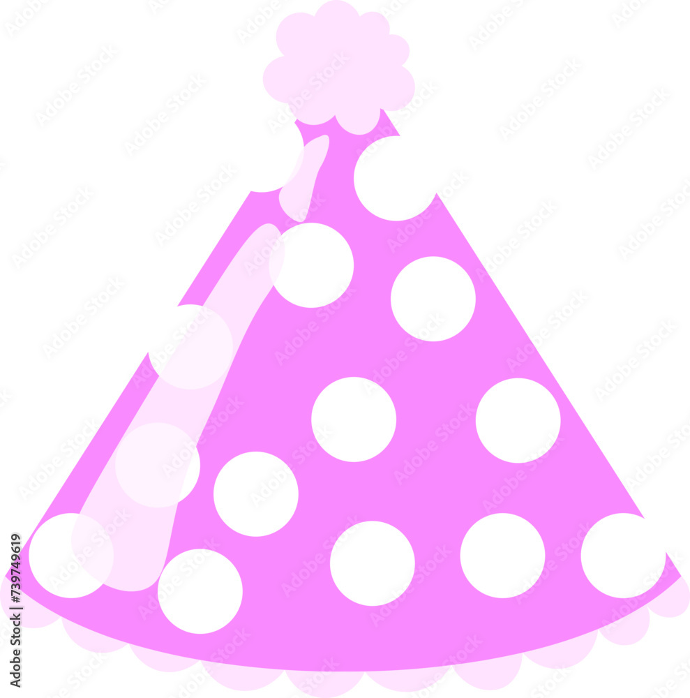 Polka Dots Party Hat Polka Dots Party Hat