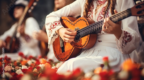 Traditional music performances enrich the atmosphere with cultural resonance, fostering a sense of heritage and connection among the audience members.
 photo