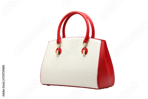 Luxury Handbag Isolated On Transparent Background