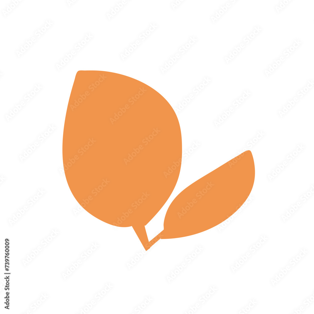 Fototapeta premium Tropical leaves illustration