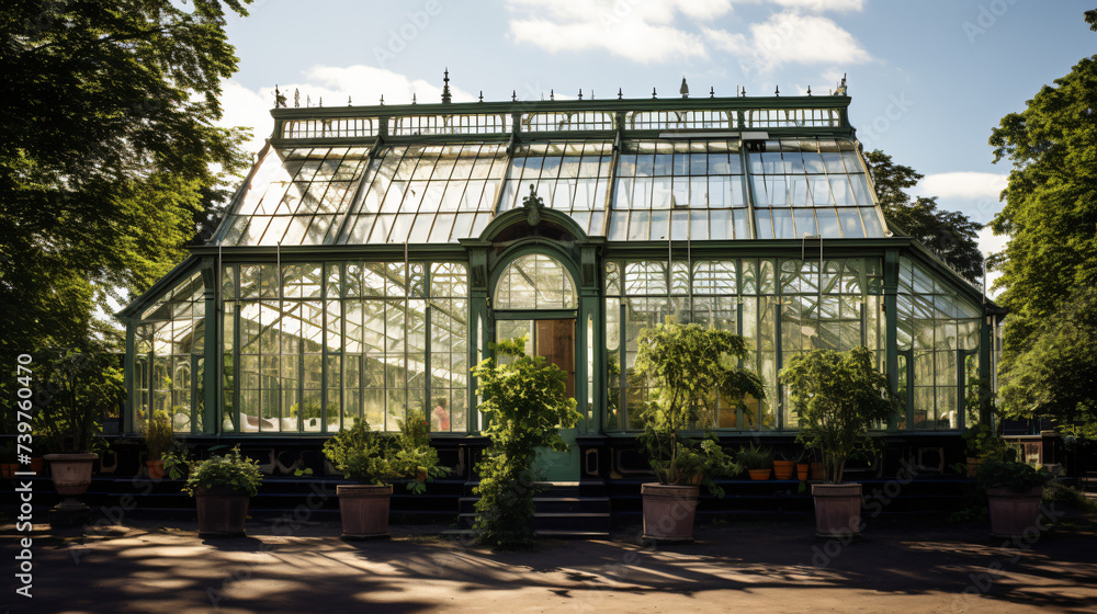 Historic traditional greenhouse