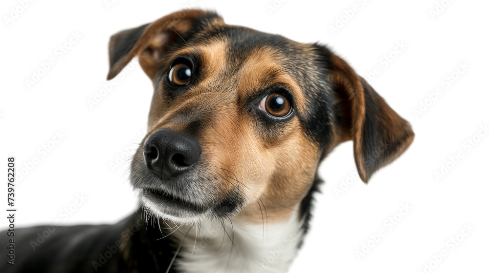 Funny dog isolated on transparent background. PNG
Funny dog isolated on transparent background. PNG