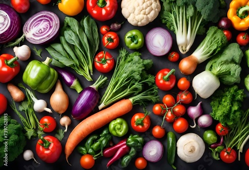 vegetables and fruits, ingredients for cooking