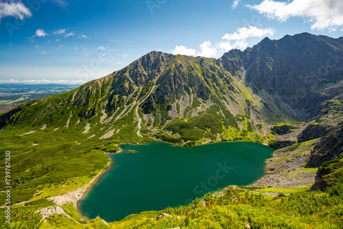 Fototapeta Naklejka Na Ścianę i Meble -  Tatra mountain, Poland. Czarny Staw Gąsienicowy lake