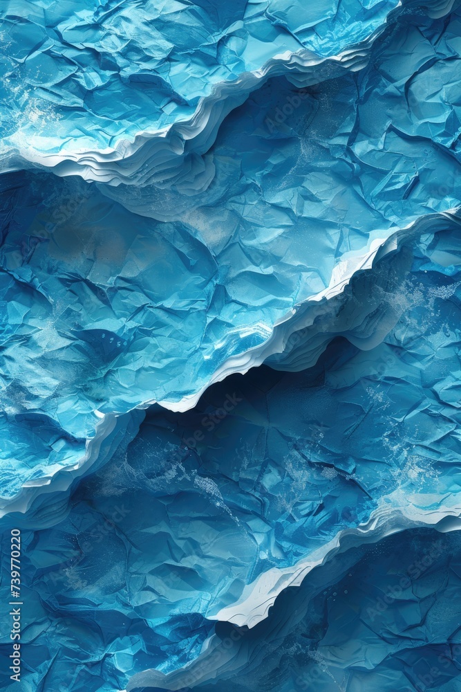 Close Up of Blue and White Textured Paper Close Up of Blue and White Textured Paper