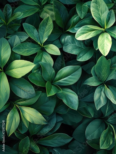 Green Plant With Leaves Close Up