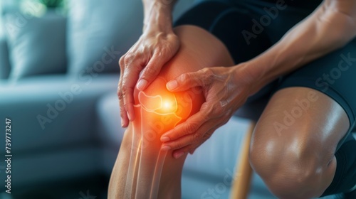 Anterior cruciate ligament (ACL) is a ligament in the center of the knee that prevents the shin bone (tibia) from moving forward on the thigh bone (femur)