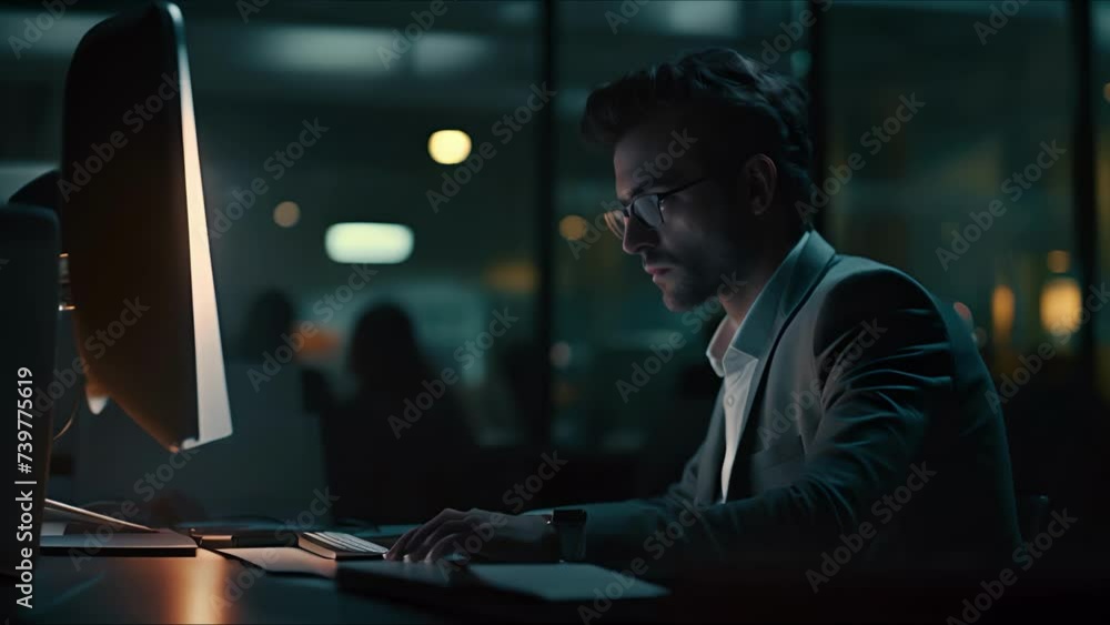 Diverse team of young professionals is working in modern business company. Working day of an office worker. Business, consulting, and technology concept. Diverse team of young professionals is working in modern business company. Working day of an office worker. Business, consulting, and technology concept.