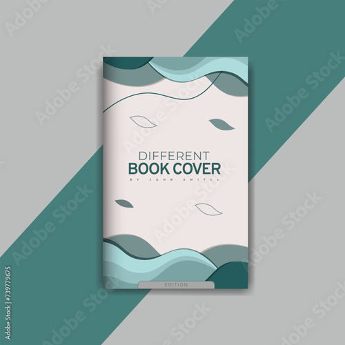 
Modern Professional business corporate editable  vector leaflet book Cover template and flyer design for a Company and institution