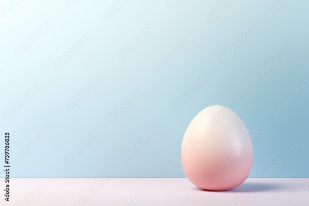 A soft pastel-colored background with a single Easter egg in the center, perfect for minimalist Easter-themed designs, with free space available for additional elements. A soft pastel-colored background with a single Easter egg in the center, perfect for minimalist Easter-themed designs, with free space available for additional elements.