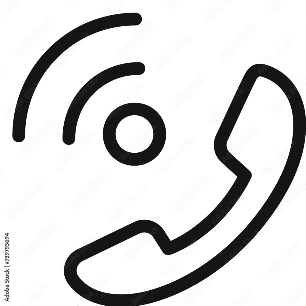 Customer Support Call Center Icon in Light Style Customer Support Call Center Icon in Light Style