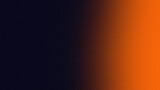 Dark blue with orange gradient grainy texture background.