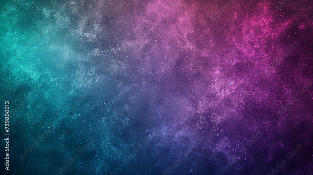 black blue purple green , grainy noise grungy empty space or spray texture color gradient shine bright light and glow , a rough abstract retro vibe background template
