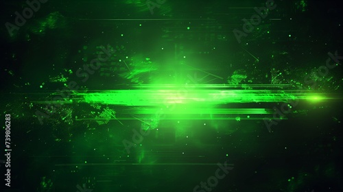 black green lightspot center , a unique blend color vibes and glitch empty space digital grainy noise grungy texture color gradient rough abstract background , shine bright light and glow template photo