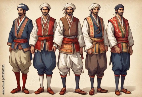 Traditional Clothing and Shoes 