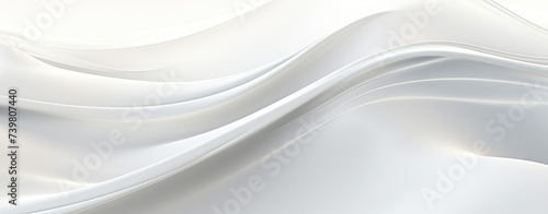 Close-Up of White Background With Wavy Lines