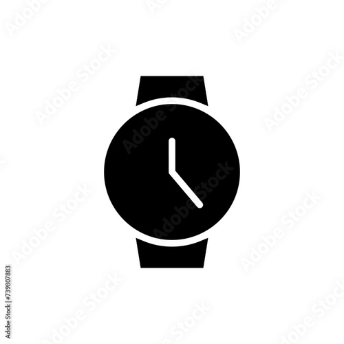 Wrist watch icon vector set. wristlet watch illustration sign collection. Time symbol. Hour logo.