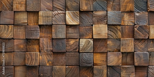 Golden-brown and durable, these seamless teak wood panels offer an exotic luxury feel © Manyapha