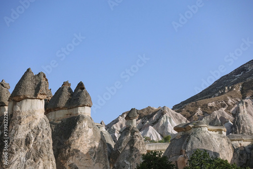 Paşabağı, Pasabag Valley in Cappadocia Turkey photo