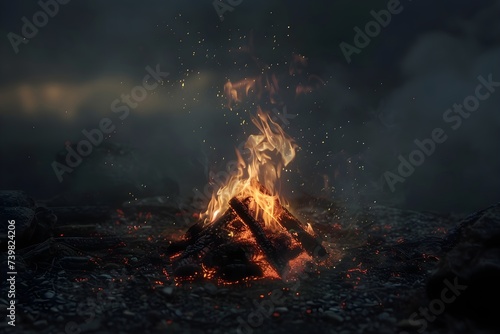 Bonfire background